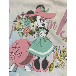 Disney 2020 Flower and Garden Festival Tshirt Medium Minnie Mouse Tie Dye